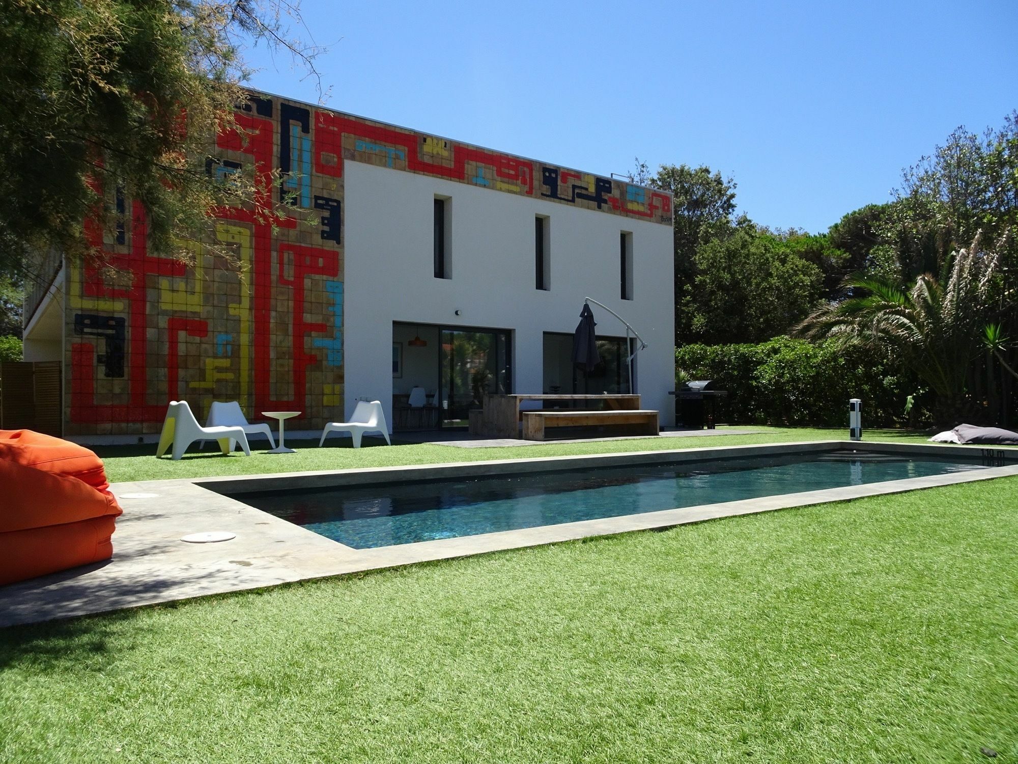 Le Cube Hotel Design A Hyeres Plage Avec Piscine Et Cuisine エクステリア 写真