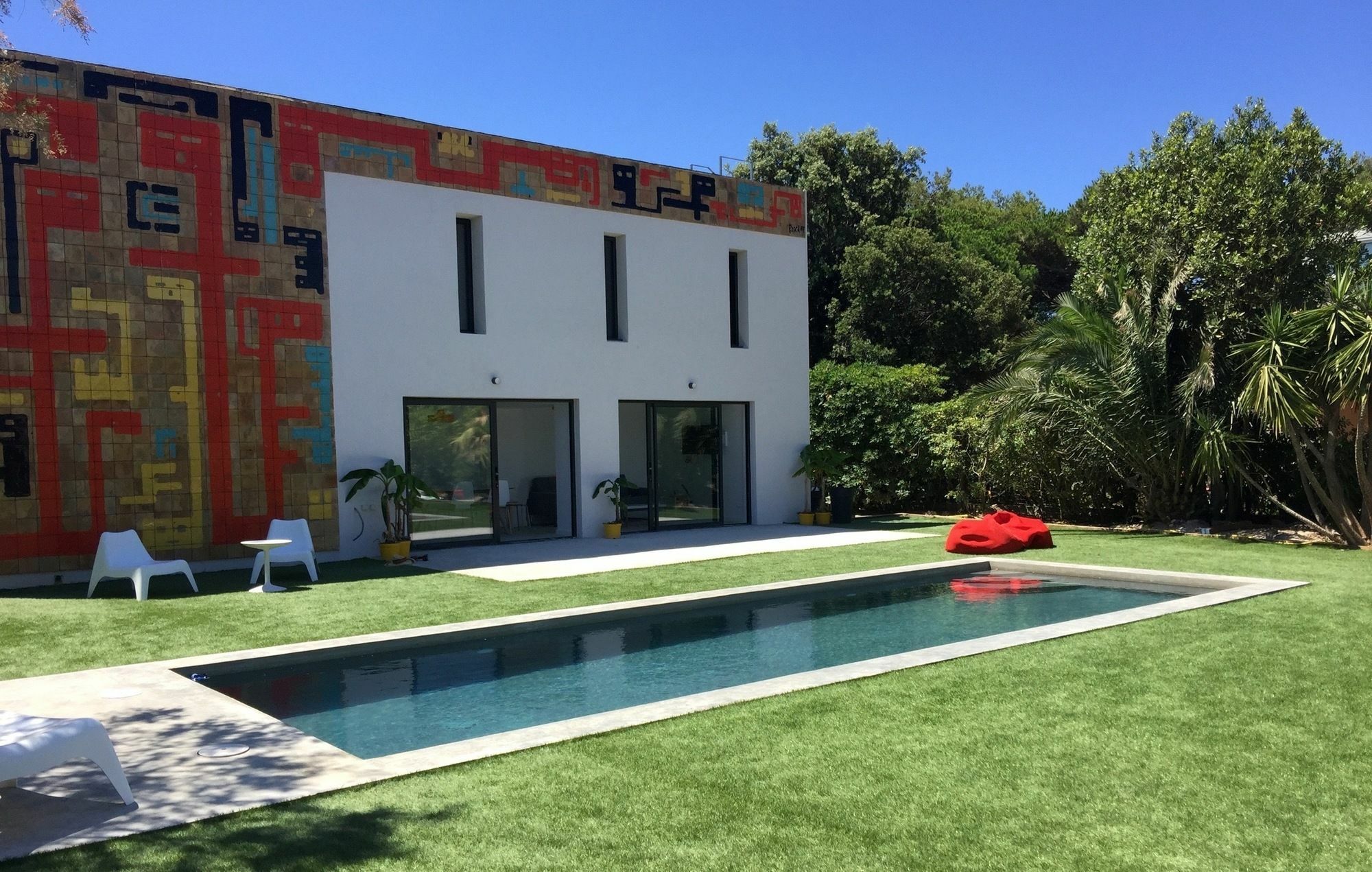 Le Cube Hotel Design A Hyeres Plage Avec Piscine Et Cuisine エクステリア 写真